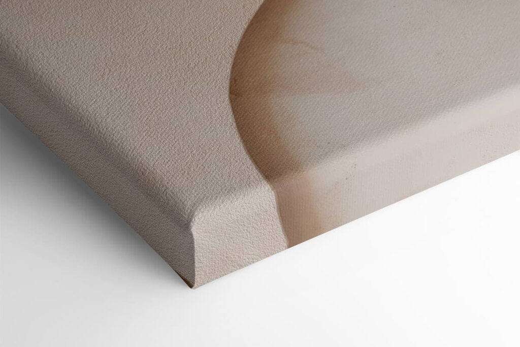Subtle shapes and earthy tones