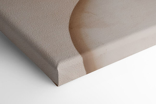 Subtle shapes and earthy tones