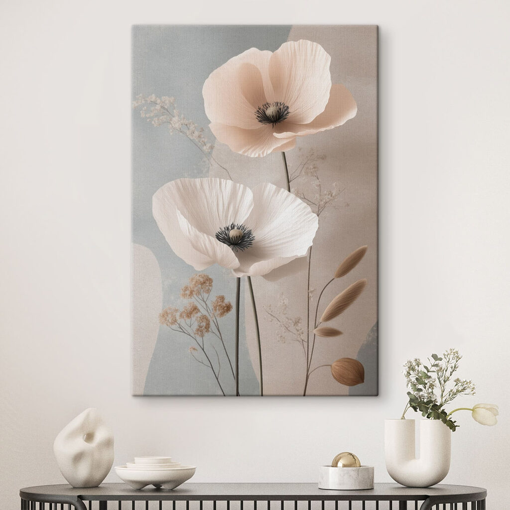 Delicate blooms in soft hues Delicate blooms in soft hues