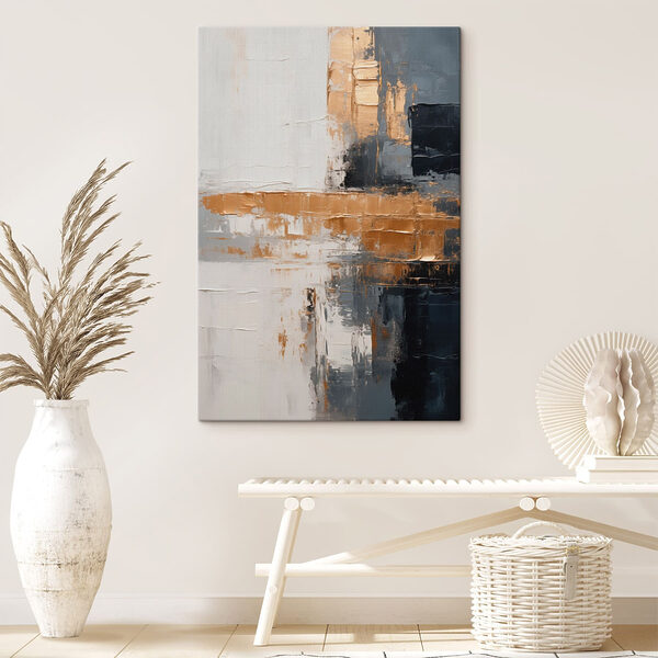 Abstract harmony in muted tones Abstract harmony in muted tones