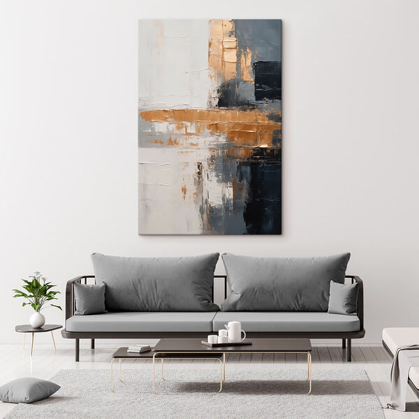 Abstract harmony in muted tones Abstract harmony in muted tones