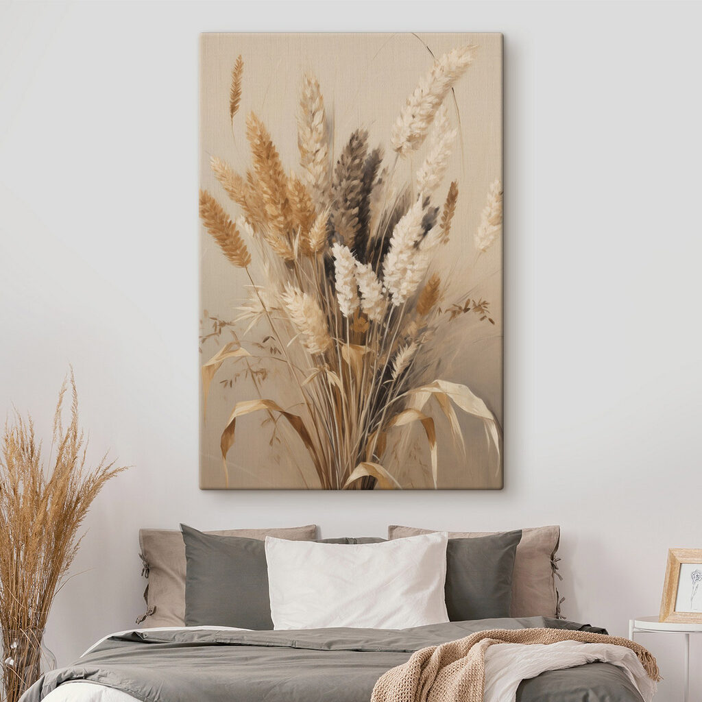 Bunch of wheat in a vase Bunch of wheat in a vase