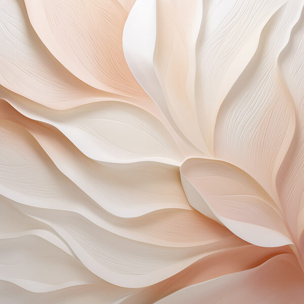 Soft curves in delicate shades Soft curves in delicate shades