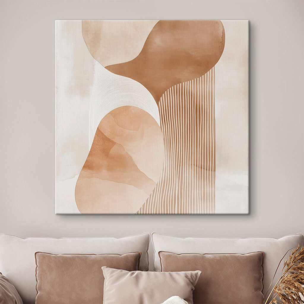 Watercolor painting of a group of circles and lines Watercolor painting of a group of circles and lines