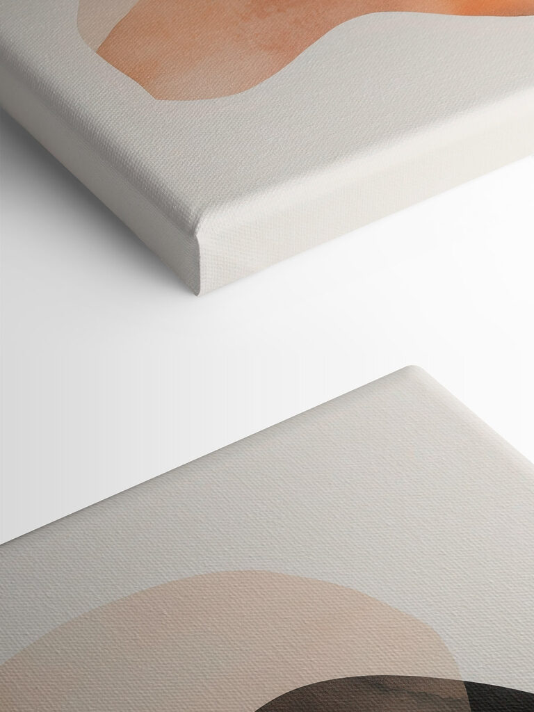 Soft curves in warm tones Soft curves in warm tones