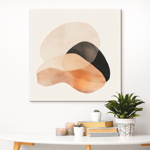 Soft curves in warm tones Soft curves in warm tones