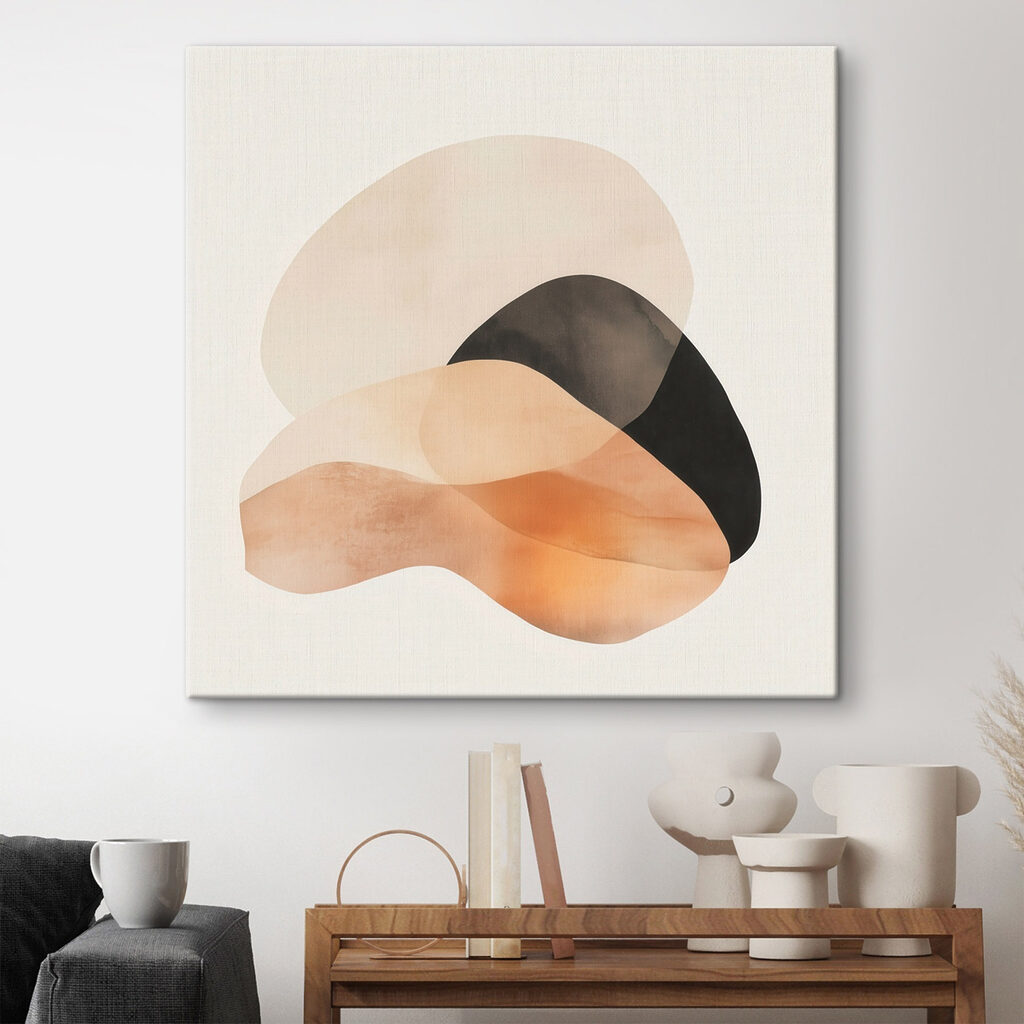 Soft curves in warm tones Soft curves in warm tones