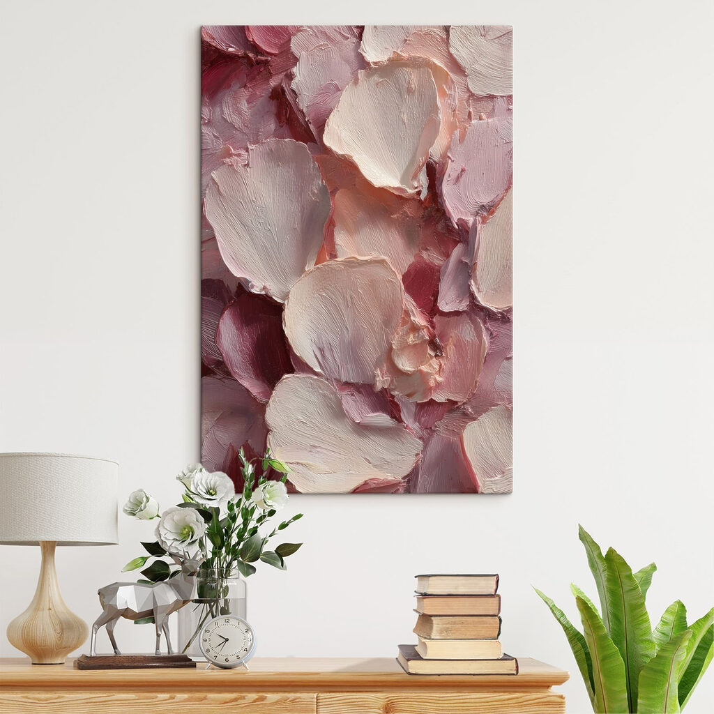 Delicate petals in soft hues