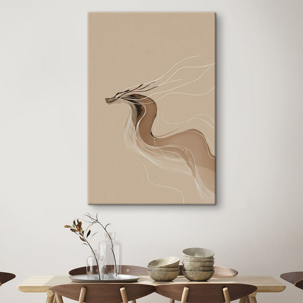 Drawing of a dragon Drawing of a dragon