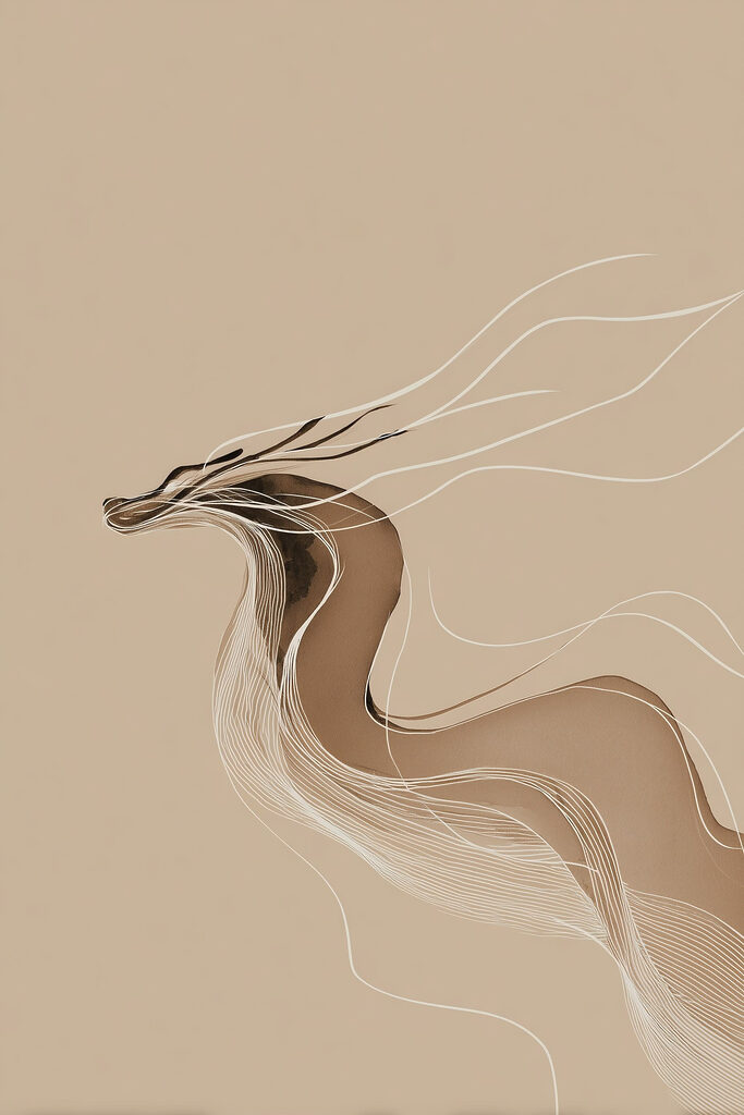 Drawing of a dragon Drawing of a dragon
