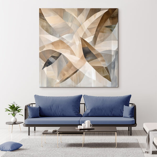 Abstract waves of warm hues Abstract waves of warm hues