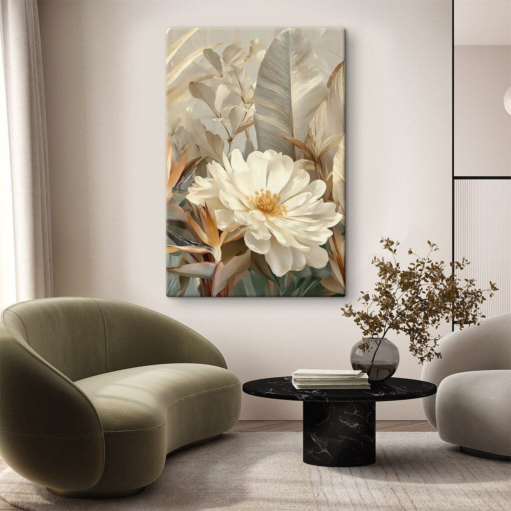 Delicate blooms in soft hues