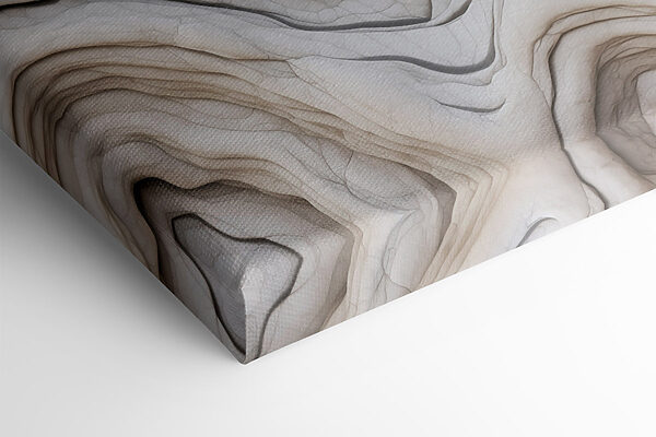 White and grey wavy surface White and grey wavy surface