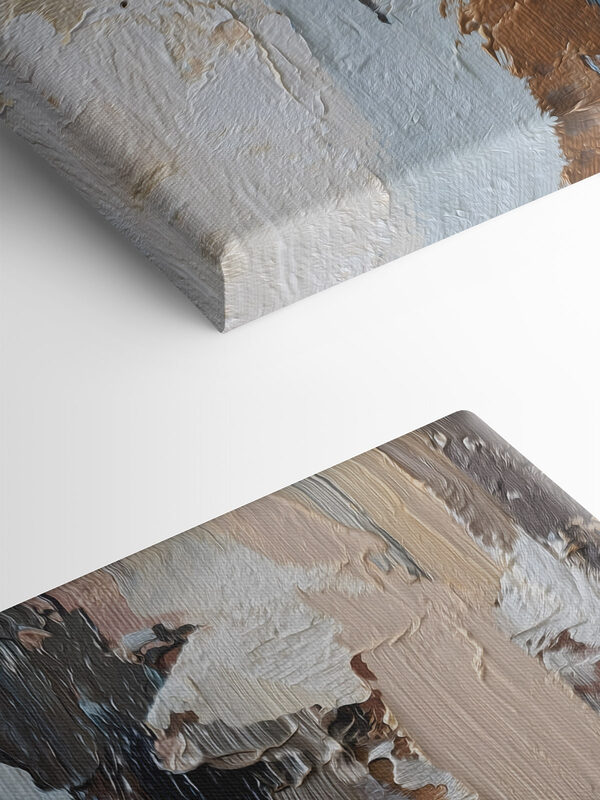 Abstract layers in soft earth tones Abstract layers in soft earth tones