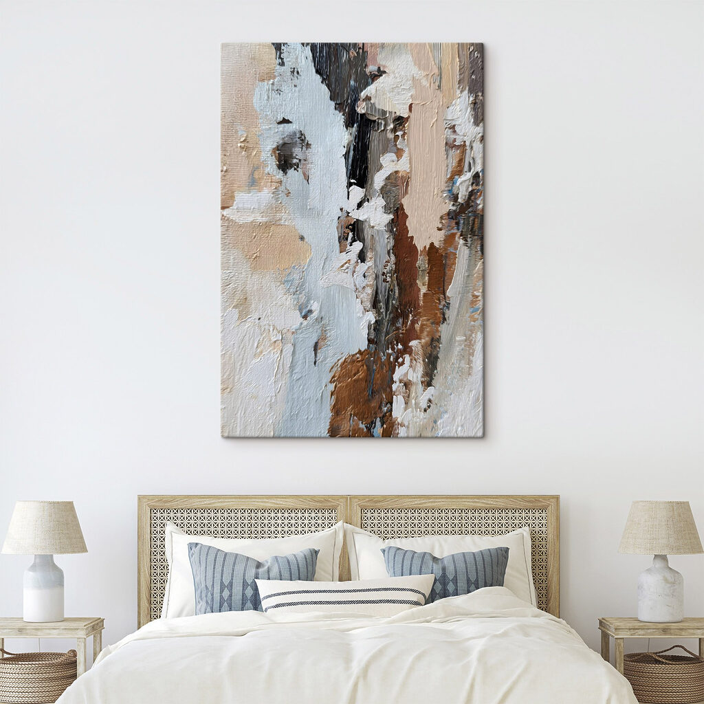 Abstract layers in soft earth tones Abstract layers in soft earth tones