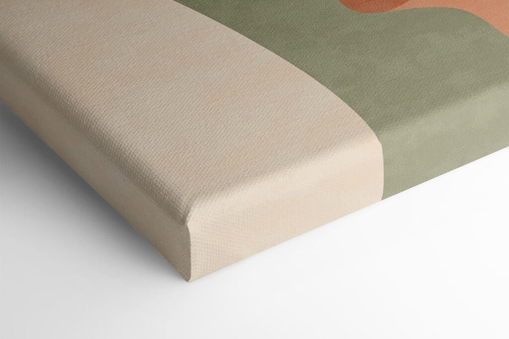 Abstract profile in soft colors Abstract profile in soft colors