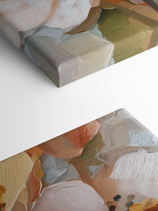 Delicate petals in soft hues