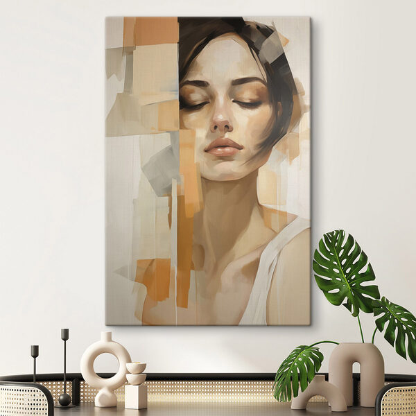 Painting of a woman Painting of a woman