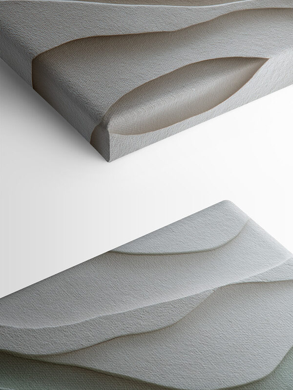 Waves of soft, natural tones Waves of soft, natural tones