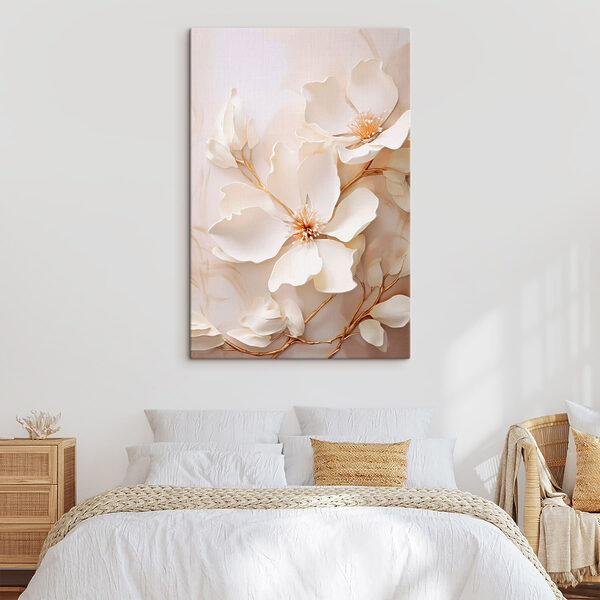 Delicate florals in soft hues