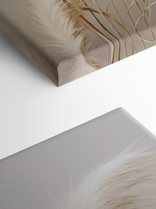 Soft, airy grasses in gentle hues