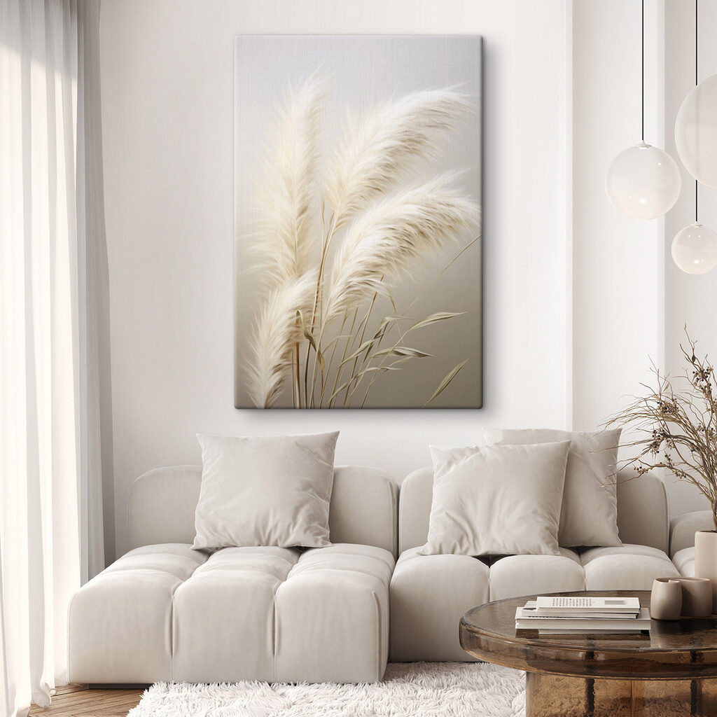Soft, airy grasses in gentle hues