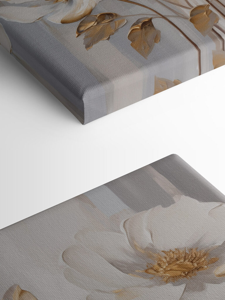 Delicate blooms in serene colors Delicate blooms in serene colors