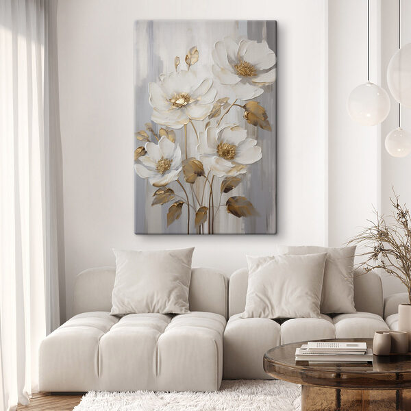 Delicate blooms in serene colors Delicate blooms in serene colors
