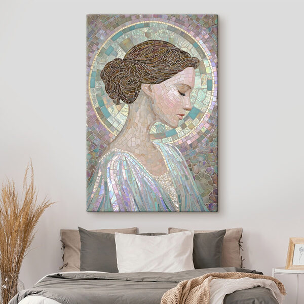 Картина Мозаїка із зображенням жінки (Артикул: s48551) Картина Картина Мозаїка із зображенням жінки (Артикул: s48551)