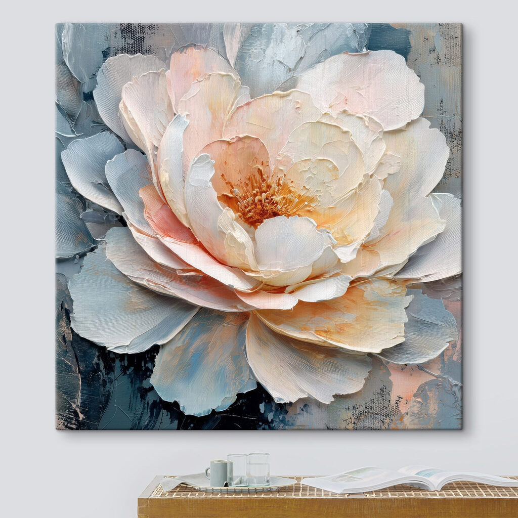 Delicate bloom in soft pastel hues Delicate bloom in soft pastel hues