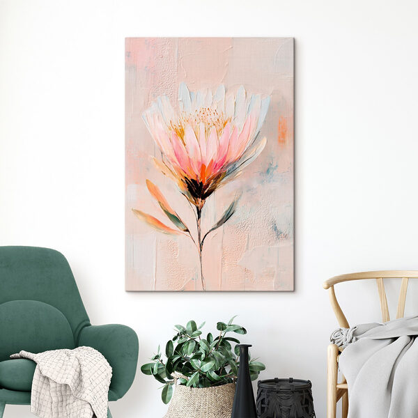 Painting of a flower Painting of a flower