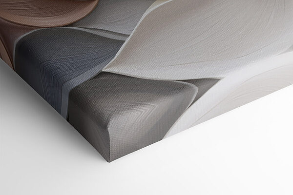 Soft, flowing shapes in subtle hues
