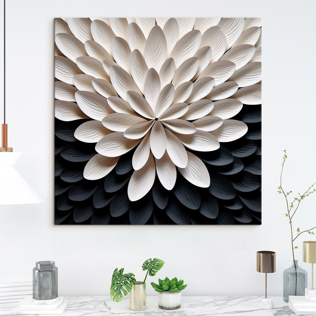 Elegant design in contrasting colors Elegant design in contrasting colors