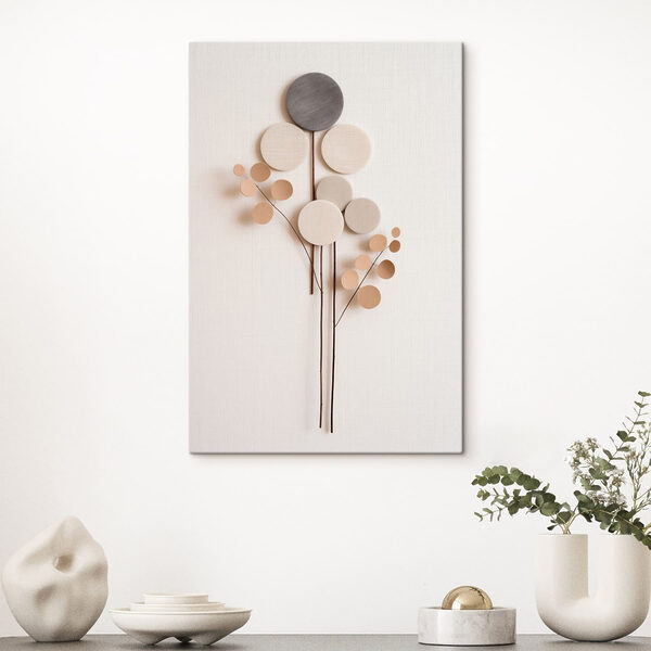 Group of circles on a stem Group of circles on a stem