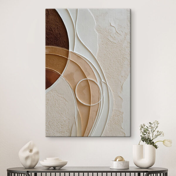 Fluid shapes in earthy tones Fluid shapes in earthy tones