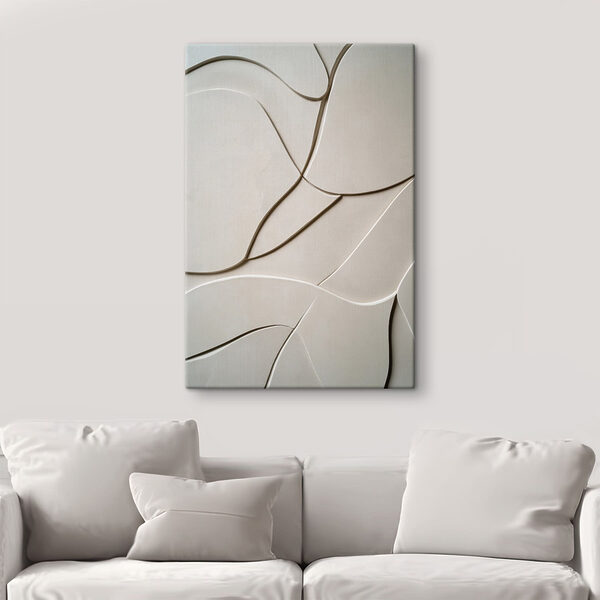 Flowing curves in soft tones Flowing curves in soft tones