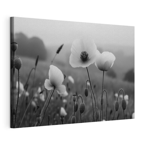 Картина Delicate blooms in serene landscape (Артикул: s49692) Картина Delicate blooms in serene landscape (Артикул: s49692)