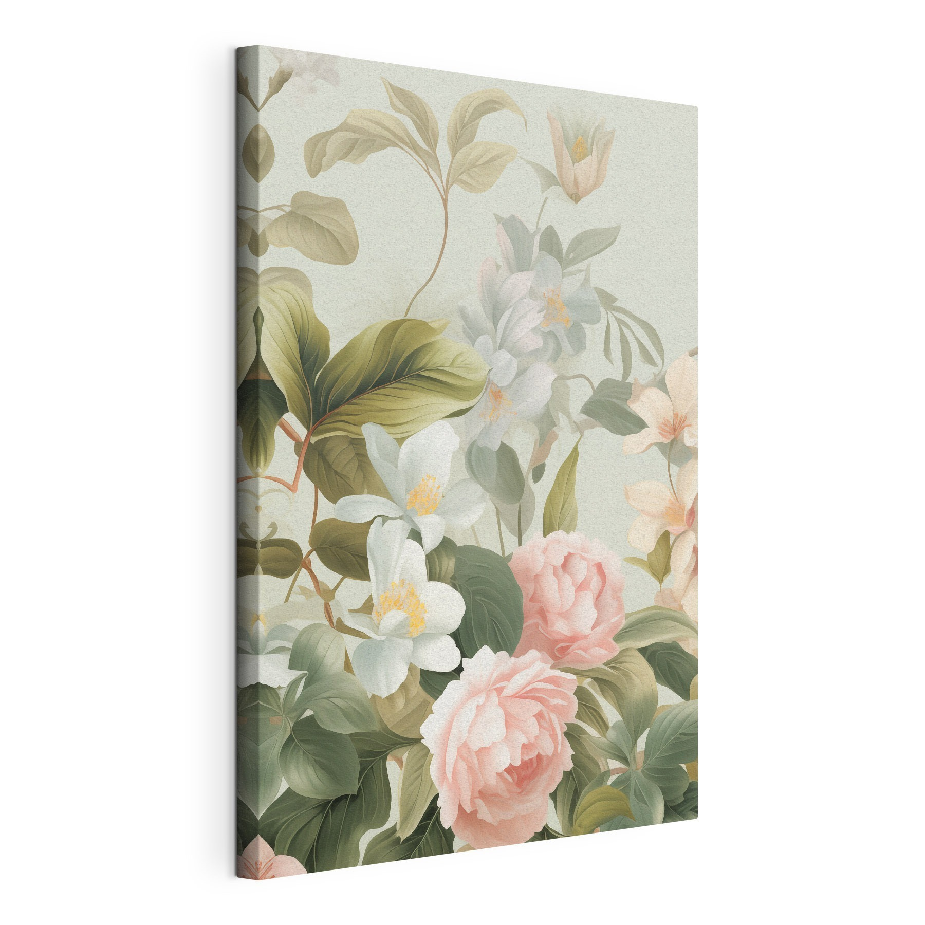 Delicate blooms in soft hues