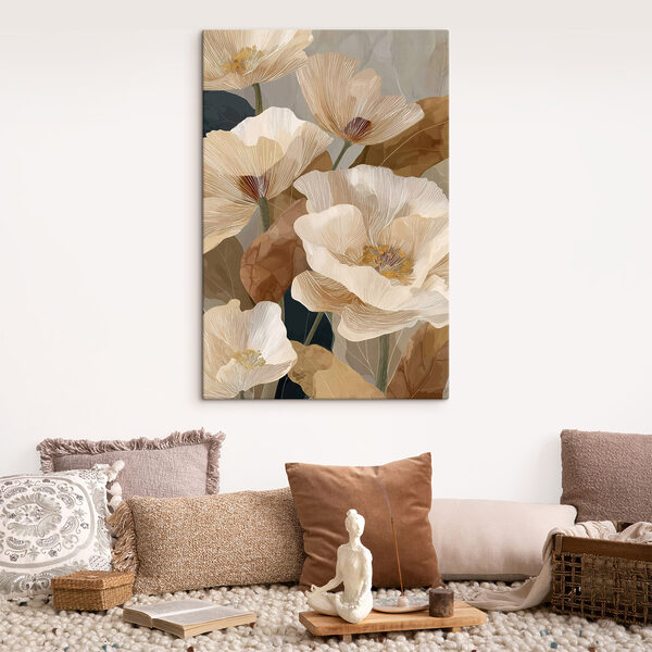 Delicate blooms in soft hues Delicate blooms in soft hues