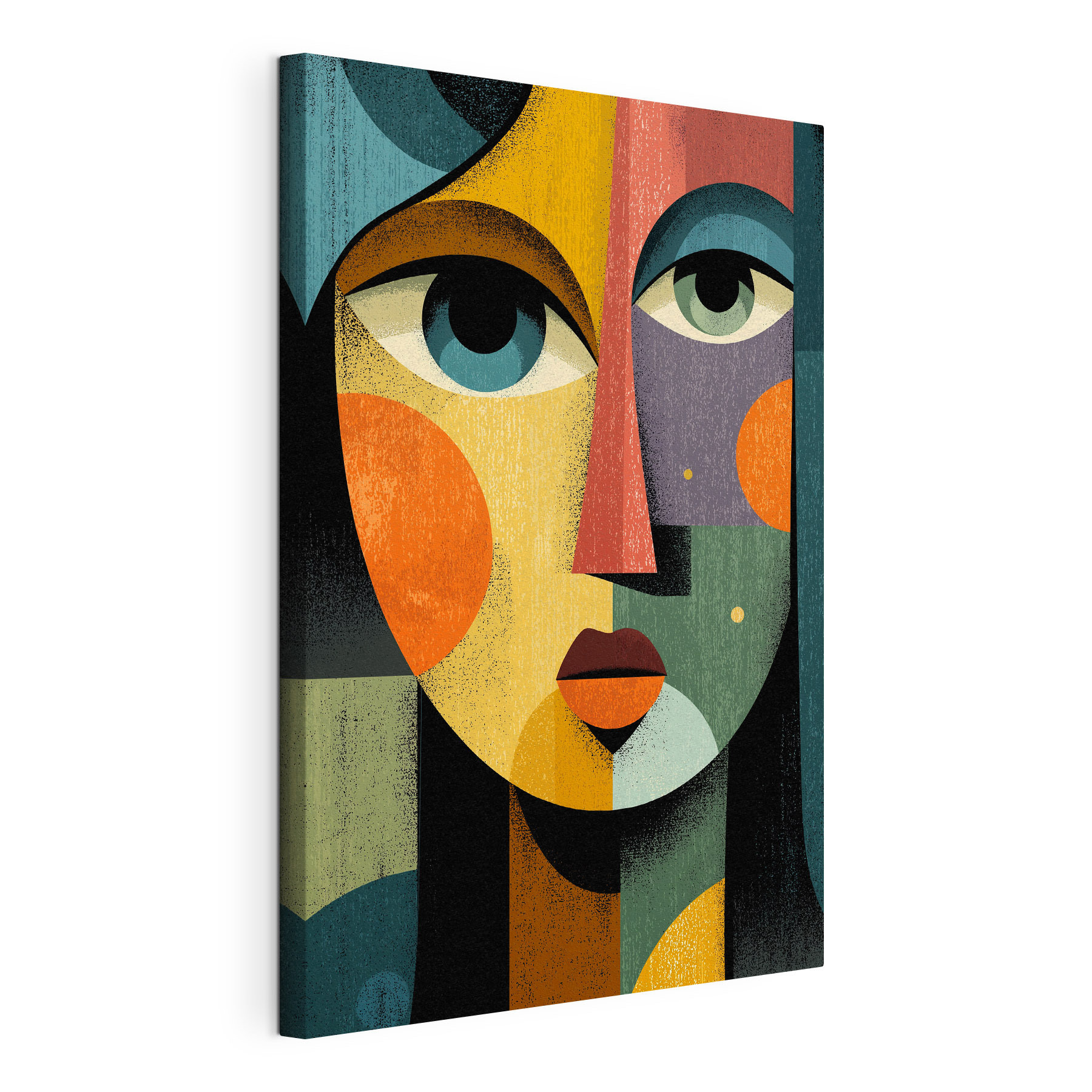 Bold colors meet abstract features