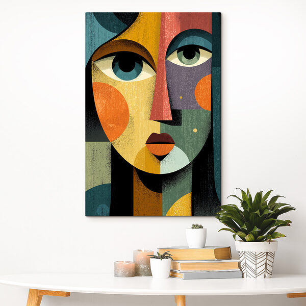 Bold colors meet abstract features