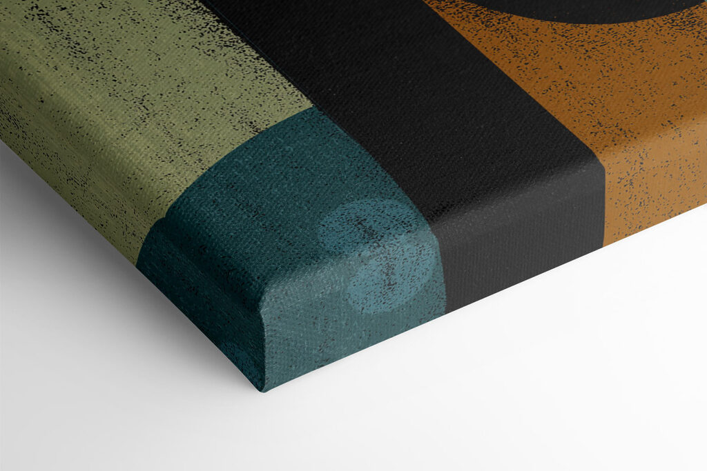 Bold colors meet abstract features