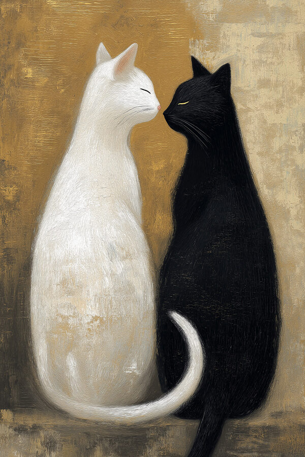Black and white cats Black and white cats