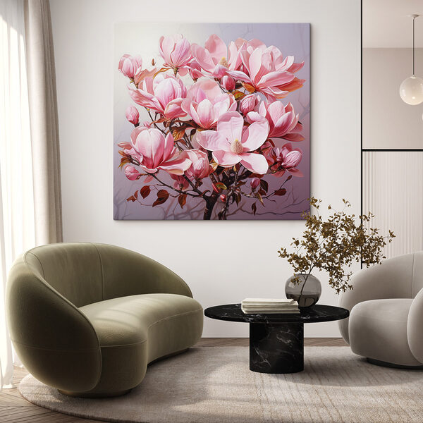 Delicate pink blooms in full glory Delicate pink blooms in full glory