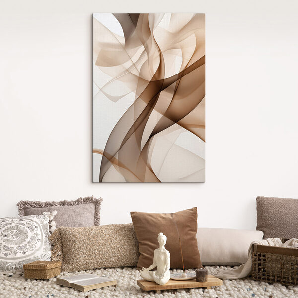 Flowing Abstract Patterns in Soft Tones Flowing Abstract Patterns in Soft Tones