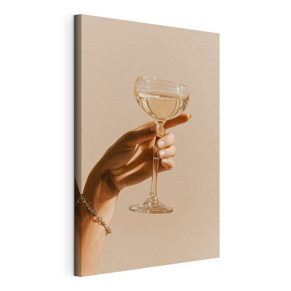 Картина Рука, що тримає келих вина (Артикул: s49804) Картина Картина Рука, що тримає келих вина (Артикул: s49804)