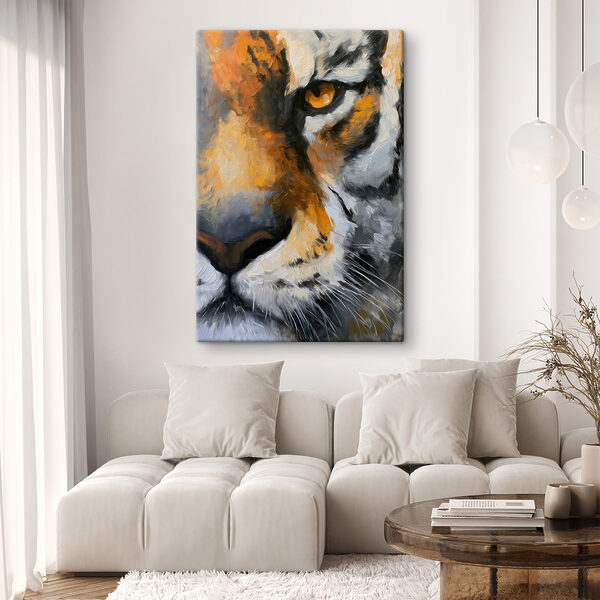 Majestic predator in vibrant colors Majestic predator in vibrant colors