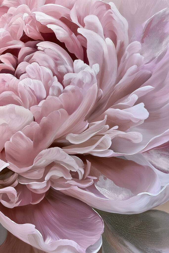 Soft petals in gentle pink hues Soft petals in gentle pink hues