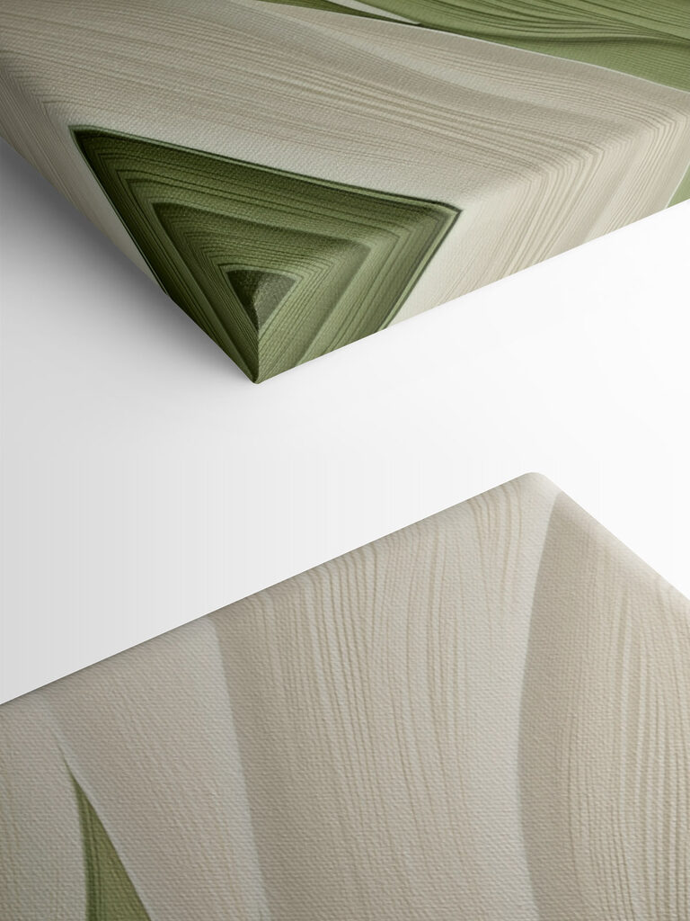 Flowing lines in soft colors