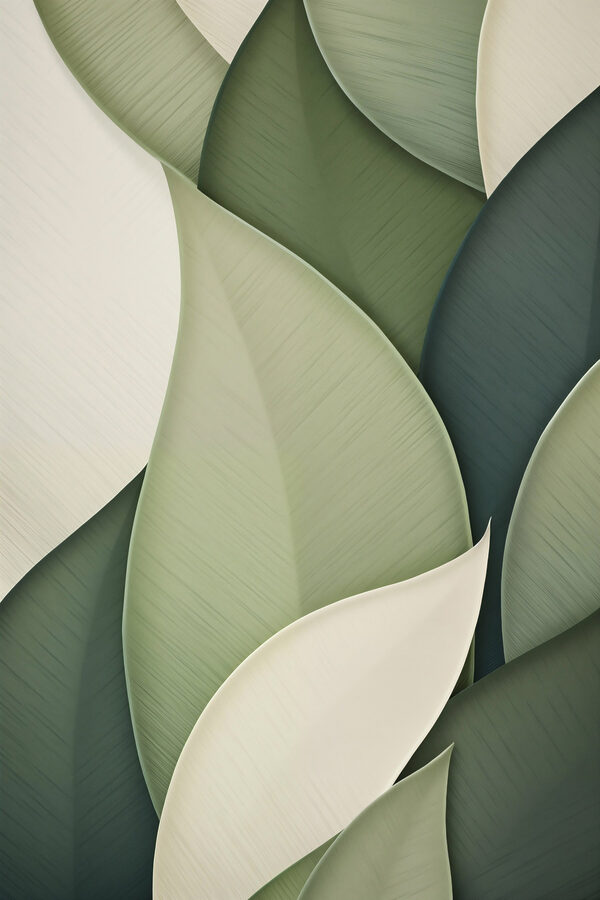 Serene shades of nature's palette